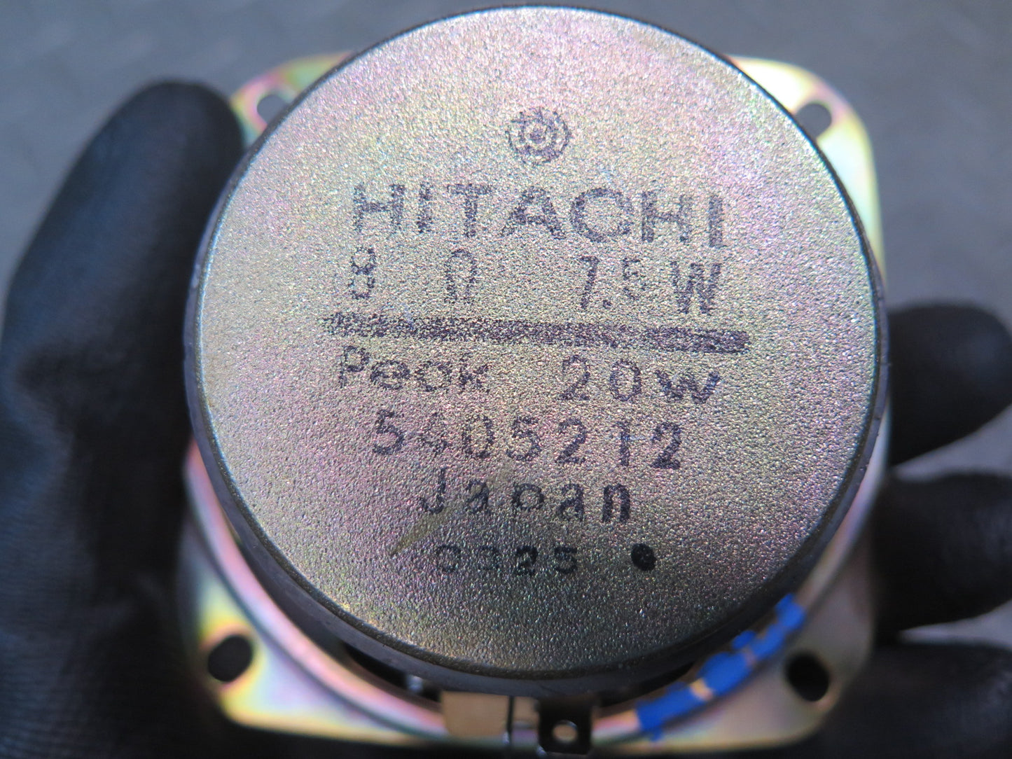 82-83 Datsun 280ZX S130 Front Dashboard Hitachi Audio Speaker Set OEM