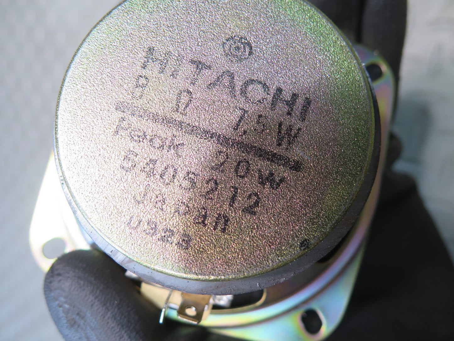 82-83 Datsun 280ZX S130 Front Dashboard Hitachi Audio Speaker Set OEM