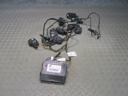 14-16 BMW F32 435iX Hvac Control Unit w Actuator Flap Motors & Wiring Set OEM