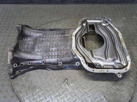 98-00 Lexus UCF20L LS400 1UZFE 4.0L Engine Upper Oil Pan OEM