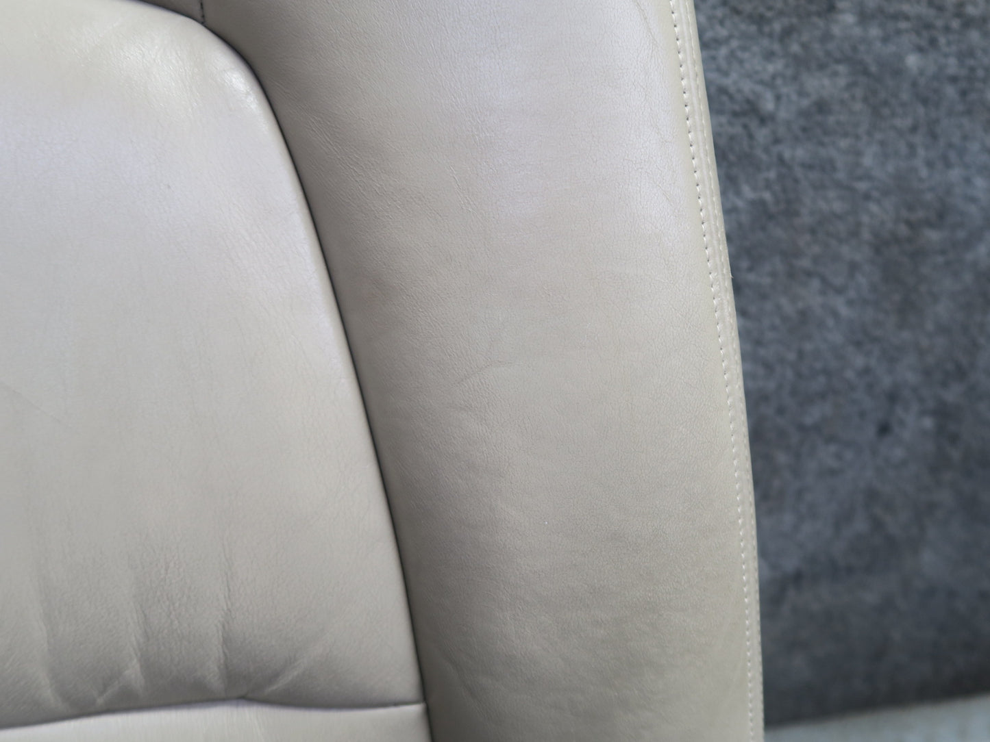 98-00 Lexus UCF20L LS400 Front Right Seat Upper Leather Cushion Ivory OEM