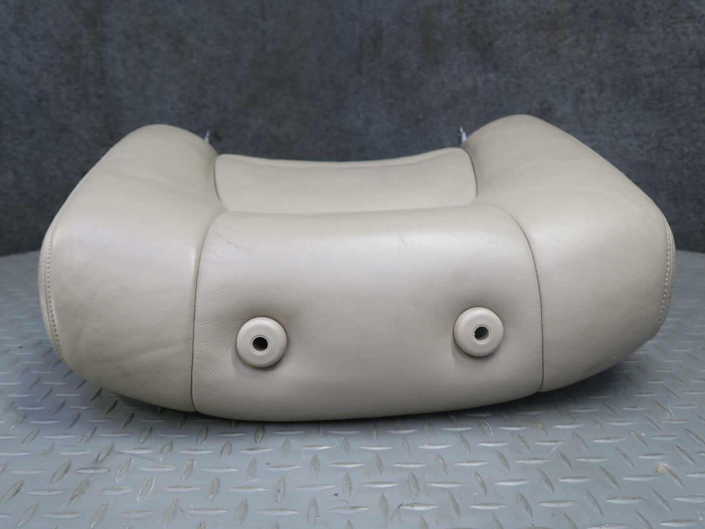 98-00 Lexus UCF20L LS400 Front Right Seat Upper Leather Cushion Ivory OEM