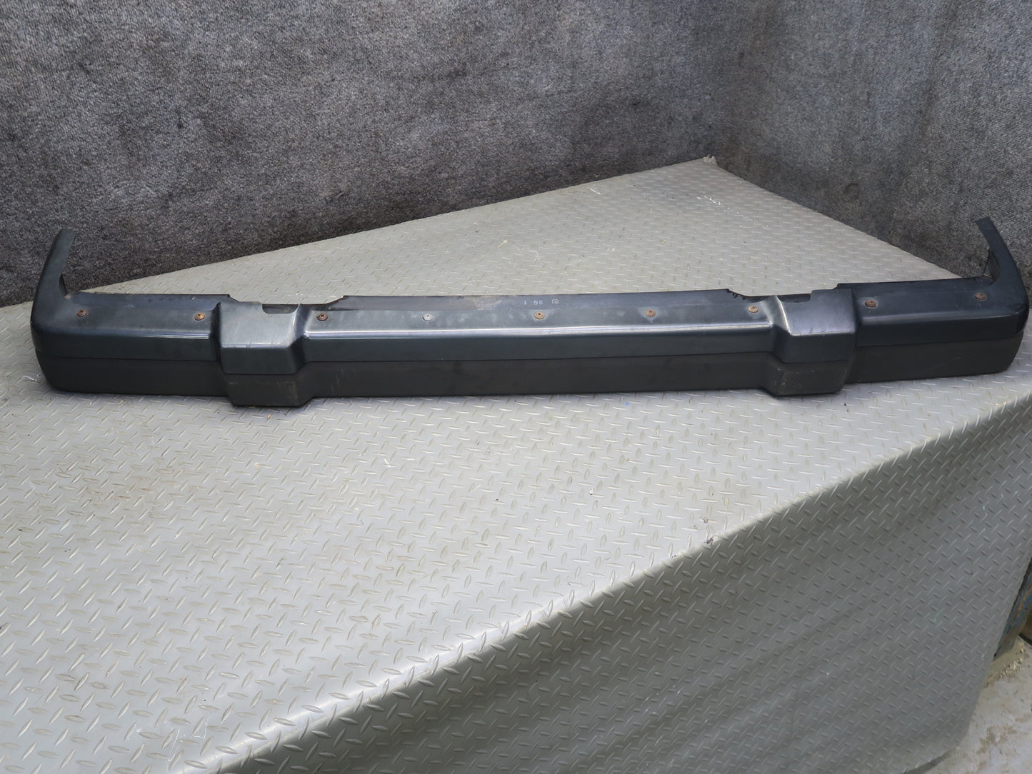 82-83 Datsun 280ZX S130 Rear Bumper Cover w Impact Shock Absorber OEM