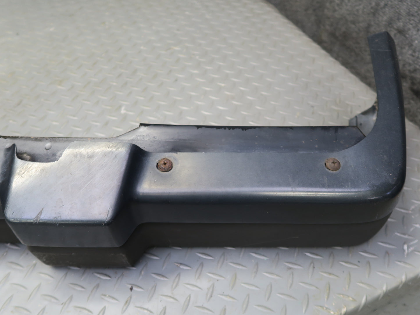 82-83 Datsun 280ZX S130 Rear Bumper Cover w Impact Shock Absorber OEM
