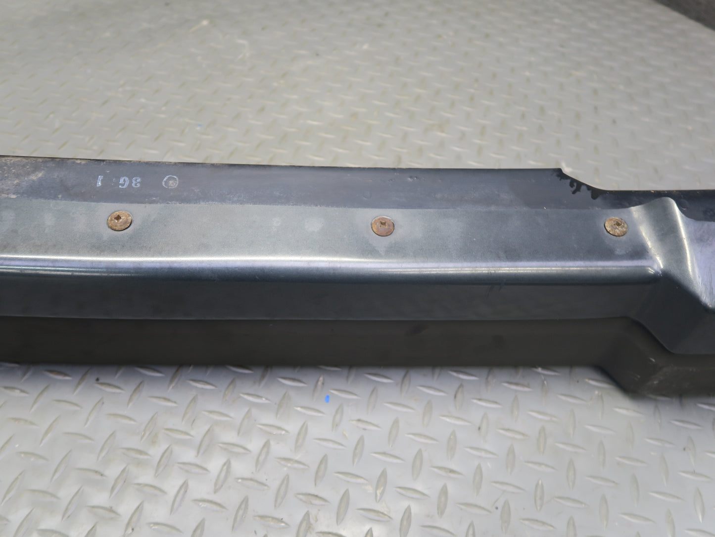 82-83 Datsun 280ZX S130 Rear Bumper Cover w Impact Shock Absorber OEM