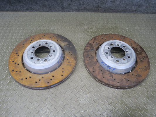 2008-2013 BMW E90 E92 E93 M3 Front Left Right Ventilated Brake Disc Rotor Set