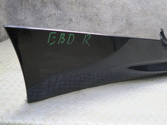 2008-2013 BMW E92 M3 Coupe Right Passenger Side Skirt Rocker Panel Cover Black