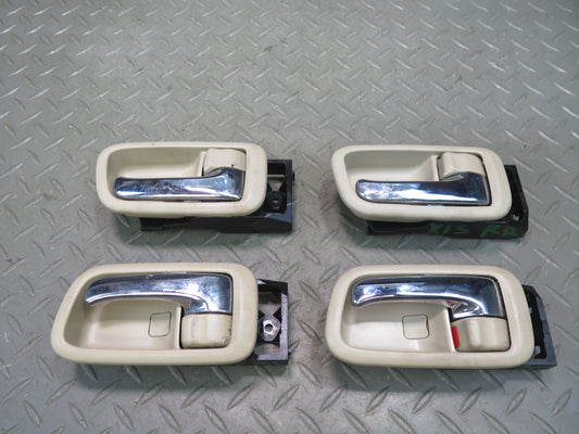 01-05 Lexus JCE10L IS300 Set of 4 Front & Rear Door Interior Handle OEM