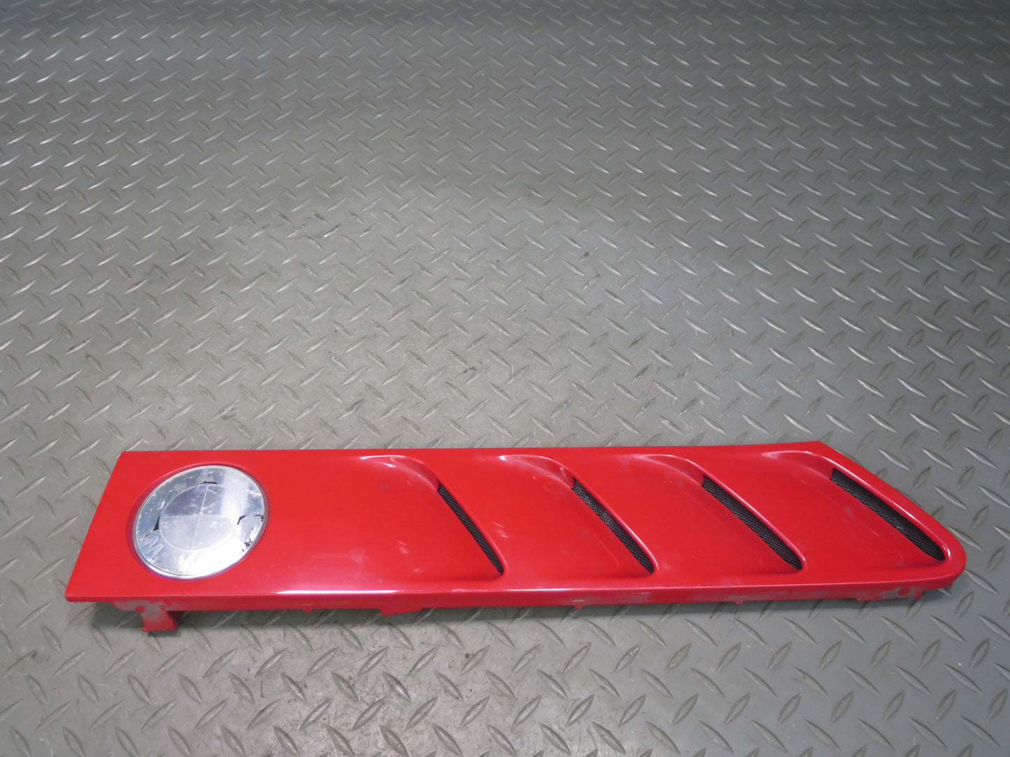 96-02 BMW E36/7 Z3 Set of 2 Front Right & Left Fender Vent Trim Cover RED OEM