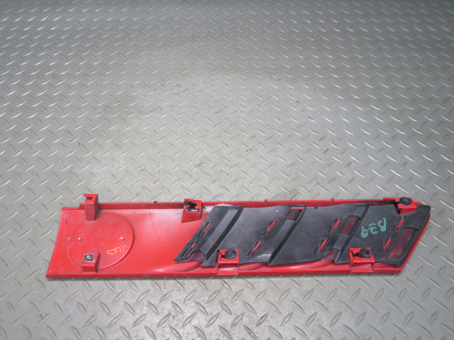 96-02 BMW E36/7 Z3 Set of 2 Front Right & Left Fender Vent Trim Cover RED OEM