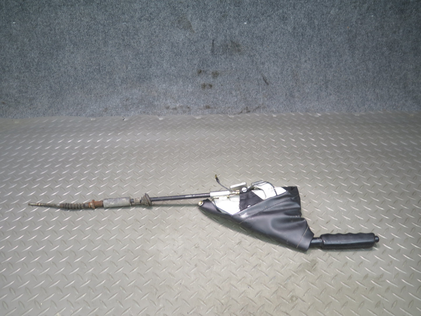 79-83 Datsun 280ZX S130 2+0 Parking Hand Brake Lever Handle w Boot OEM