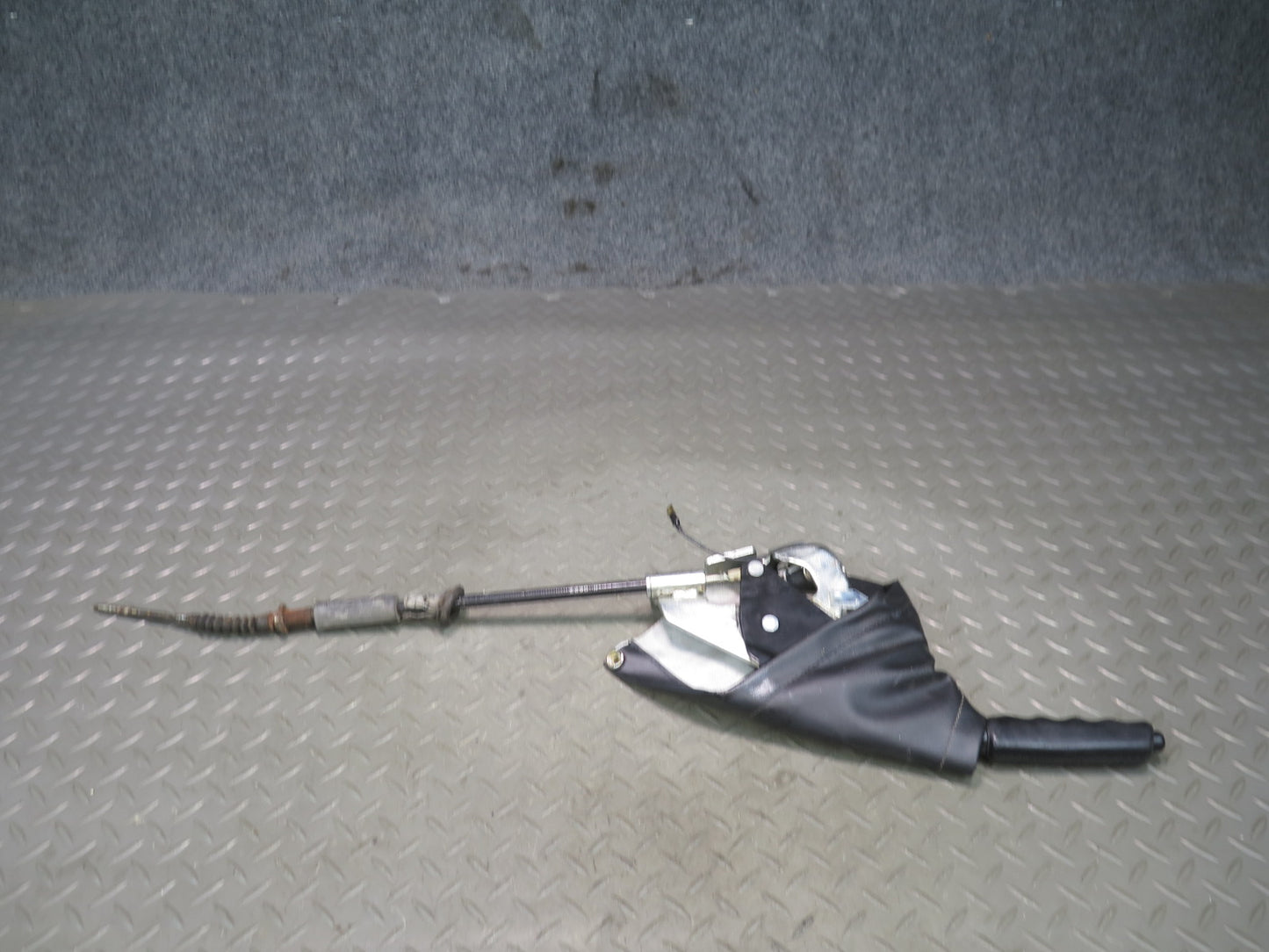 79-83 Datsun 280ZX S130 2+0 Parking Hand Brake Lever Handle w Boot OEM