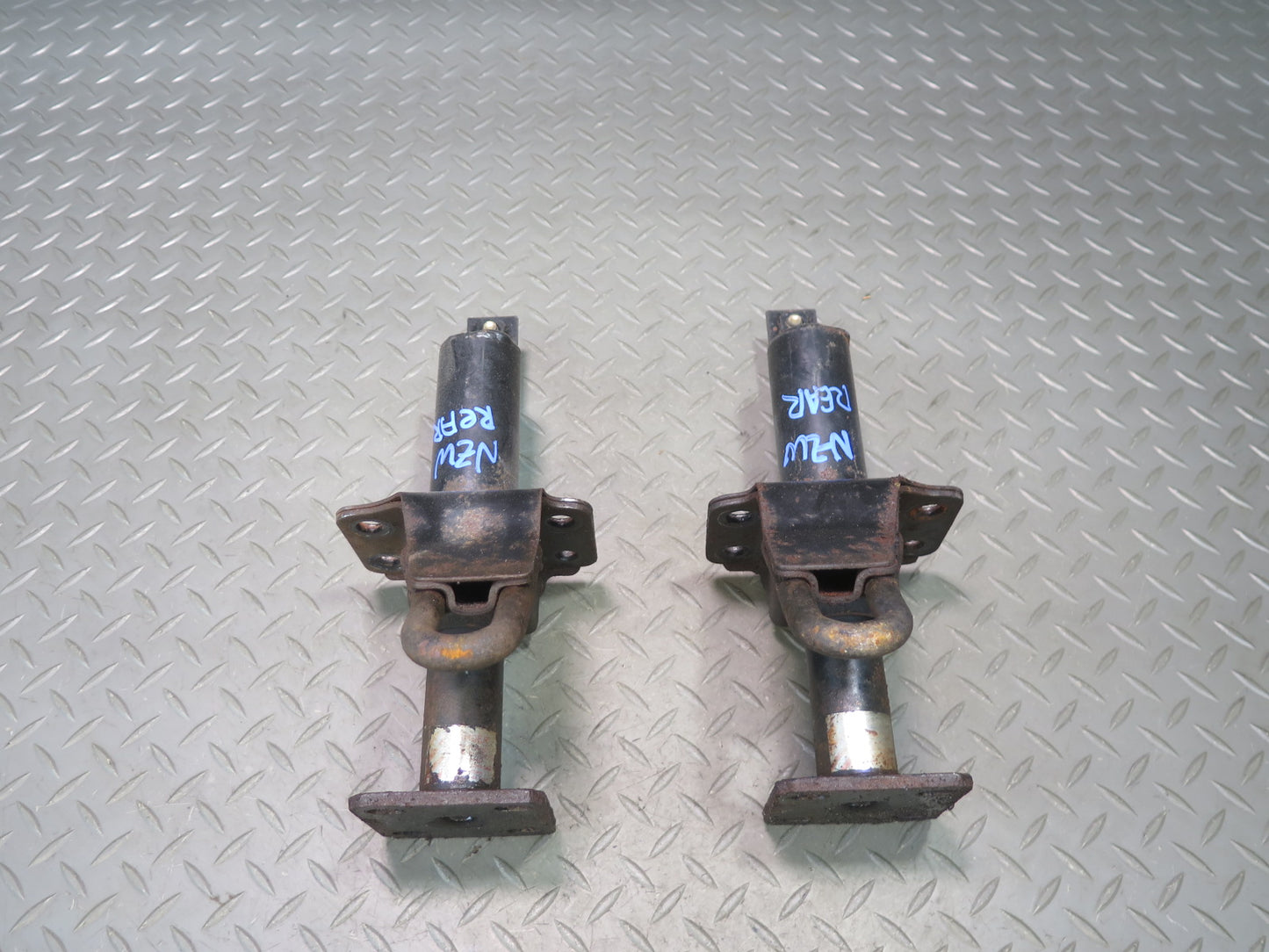 79-83 Datsun Nissan 280ZX S130 Rear Bumper Impact Shock Absorber Set OEM