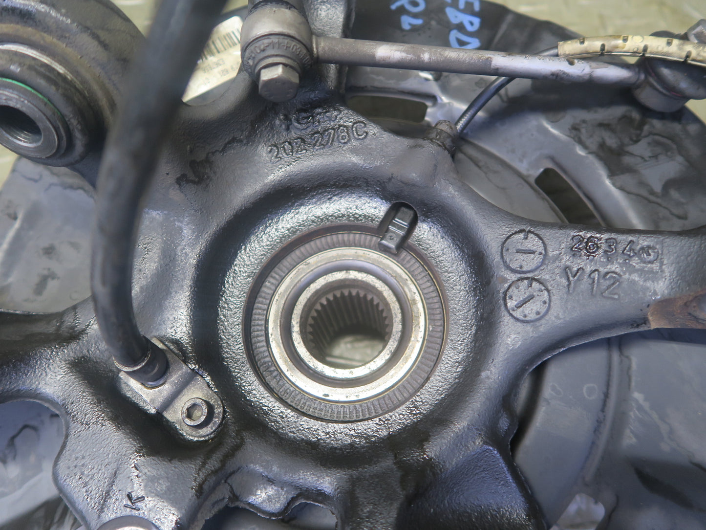 2008-2013 BMW E90 E92 E93 M3 Rear Left Side Spindle Knuckle Wheel Hub Bearing