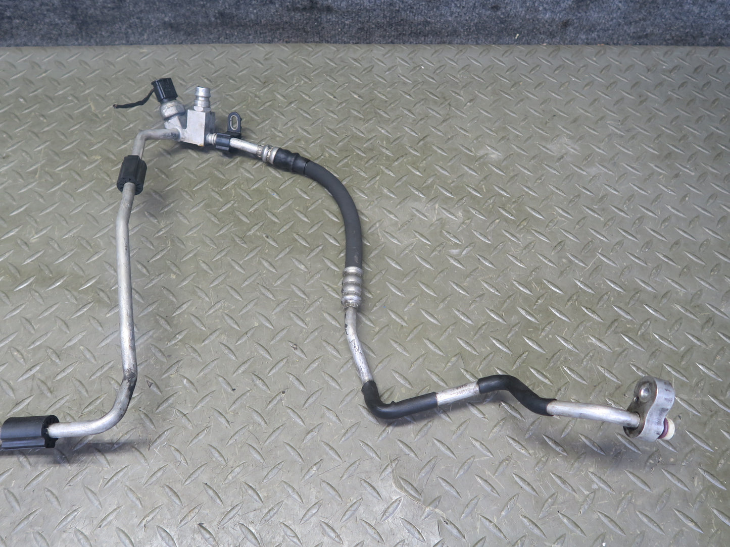 14-16 BMW F32 F33 435iX N55 Set of 3 A/C Air Condition Hose Pipe Line OEM