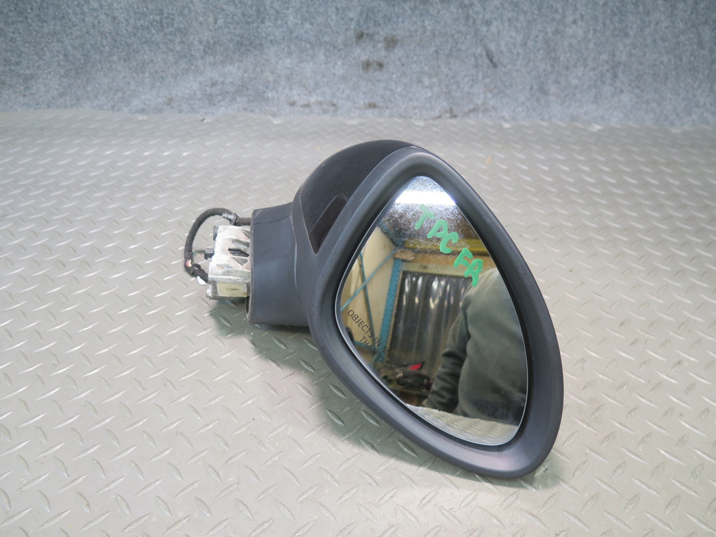 2011-2014 Porsche Cayenne 958 Right Side Rear View Door Mirror W/ Blind Spot
