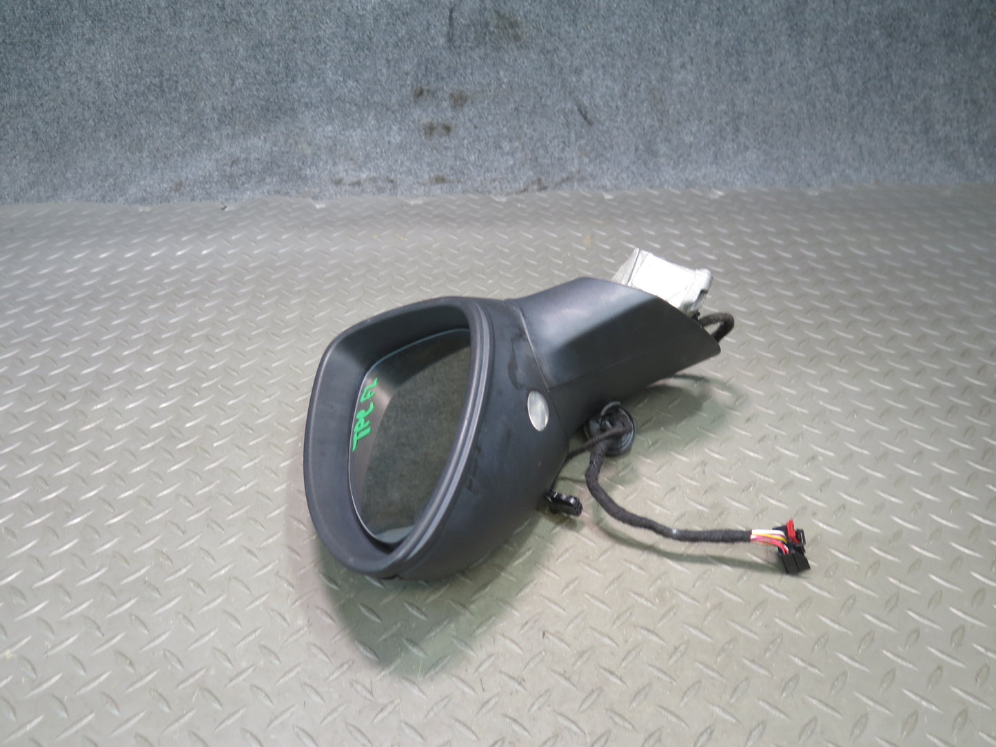 2011-2014 Porsche Cayenne 958 Left Side Rear View Door Mirror W/ Blind Spot