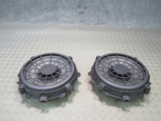 11-18 Porsche Cayenne 958 Front Right Left Side Door Audio Speaker Burmester Set
