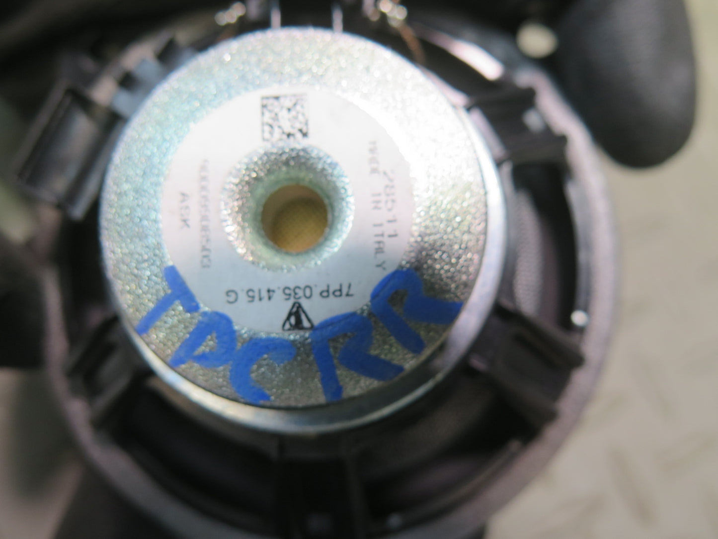 11-18 Porsche Cayenne 958 Rear Right Left Side Door Audio Speaker Burmester Set