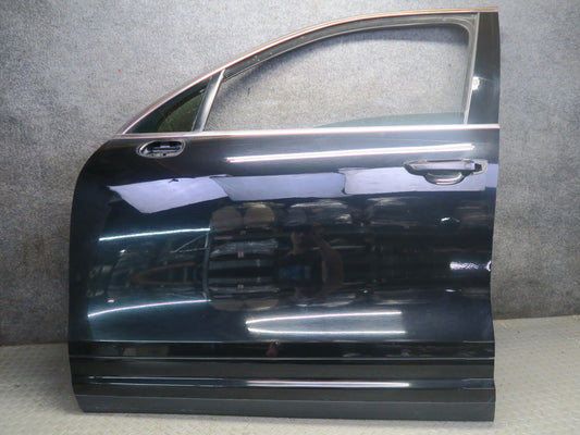 2011-2018 Porsche Cayenne 958 Front Left Side Door Shell Panel W/ Glass Black