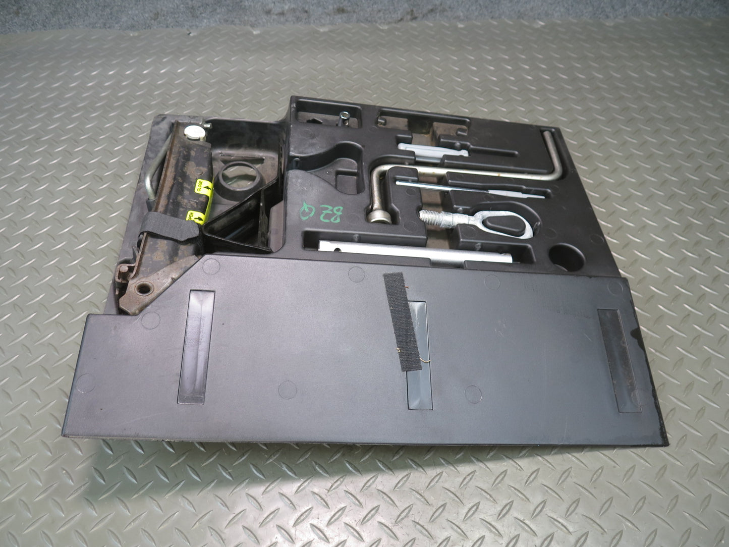 97-02 BMW E36/7 Z3 Roadster Spare Tire Lift Jack Tool KIT Tray Holder Set OEM