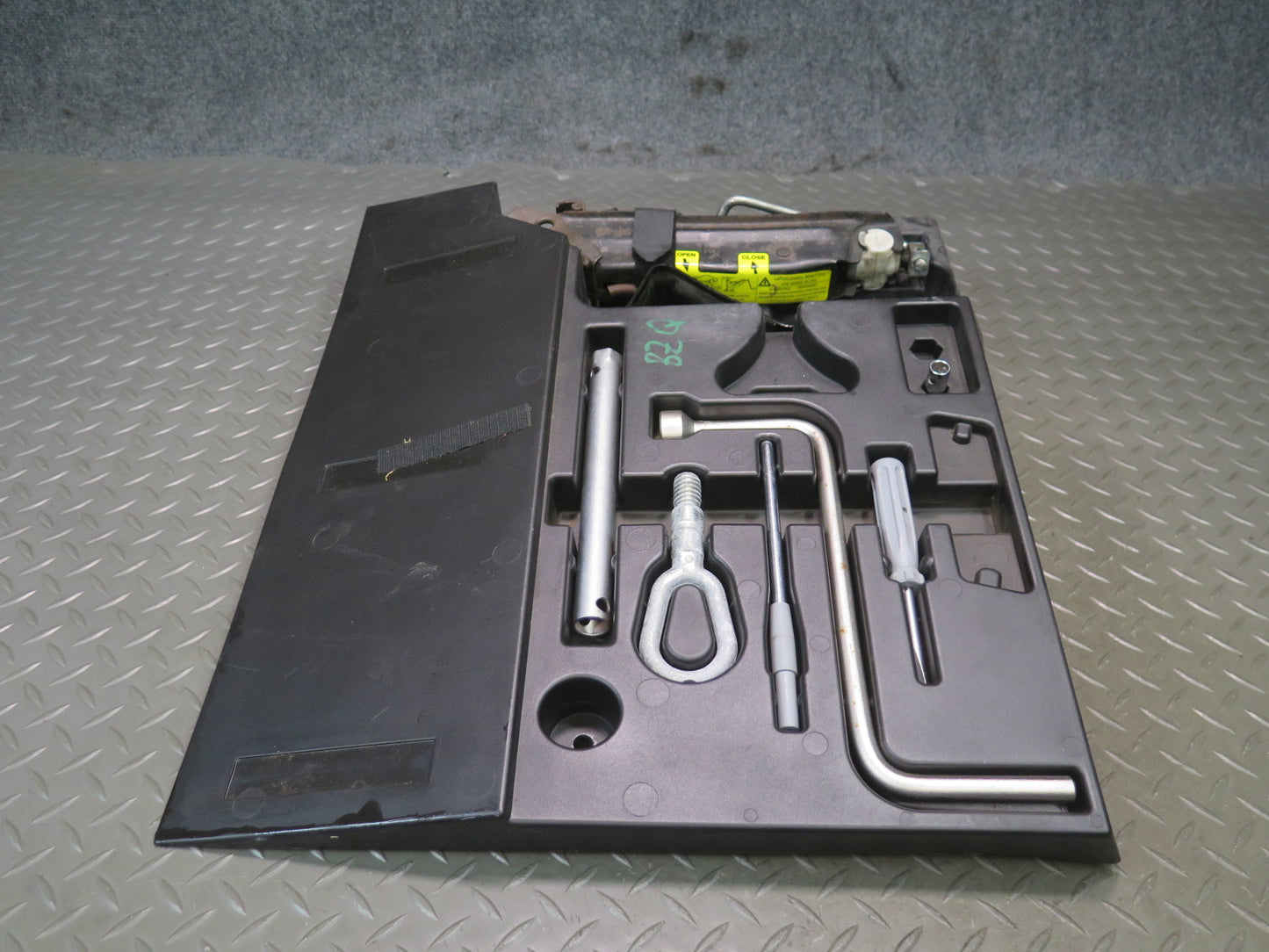 97-02 BMW E36/7 Z3 Roadster Spare Tire Lift Jack Tool KIT Tray Holder Set OEM