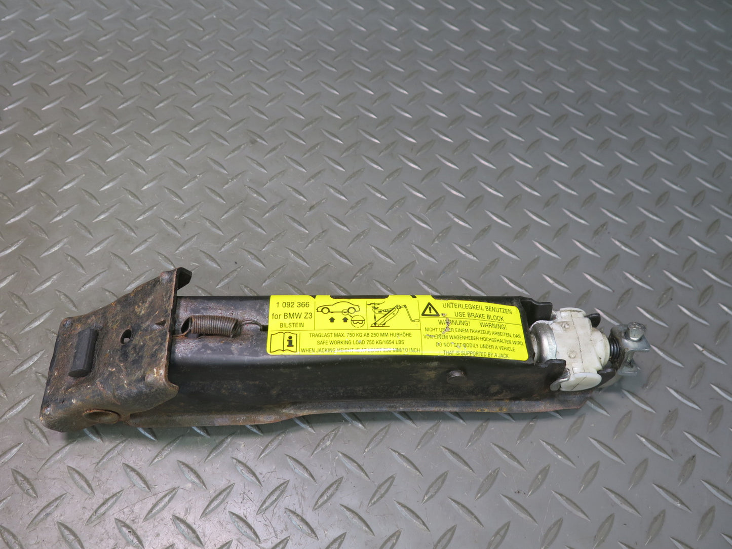 97-02 BMW E36/7 Z3 Roadster Spare Tire Lift Jack Tool KIT Tray Holder Set OEM