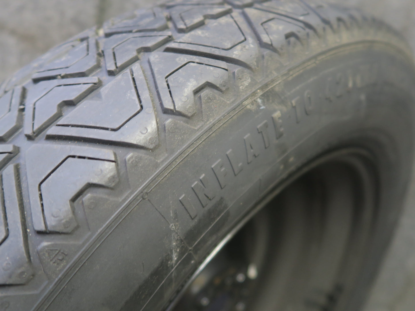 2012-2019 Range Rover Evoque L538 R18" Spare Tire Wheel Donut 18x4B ET15