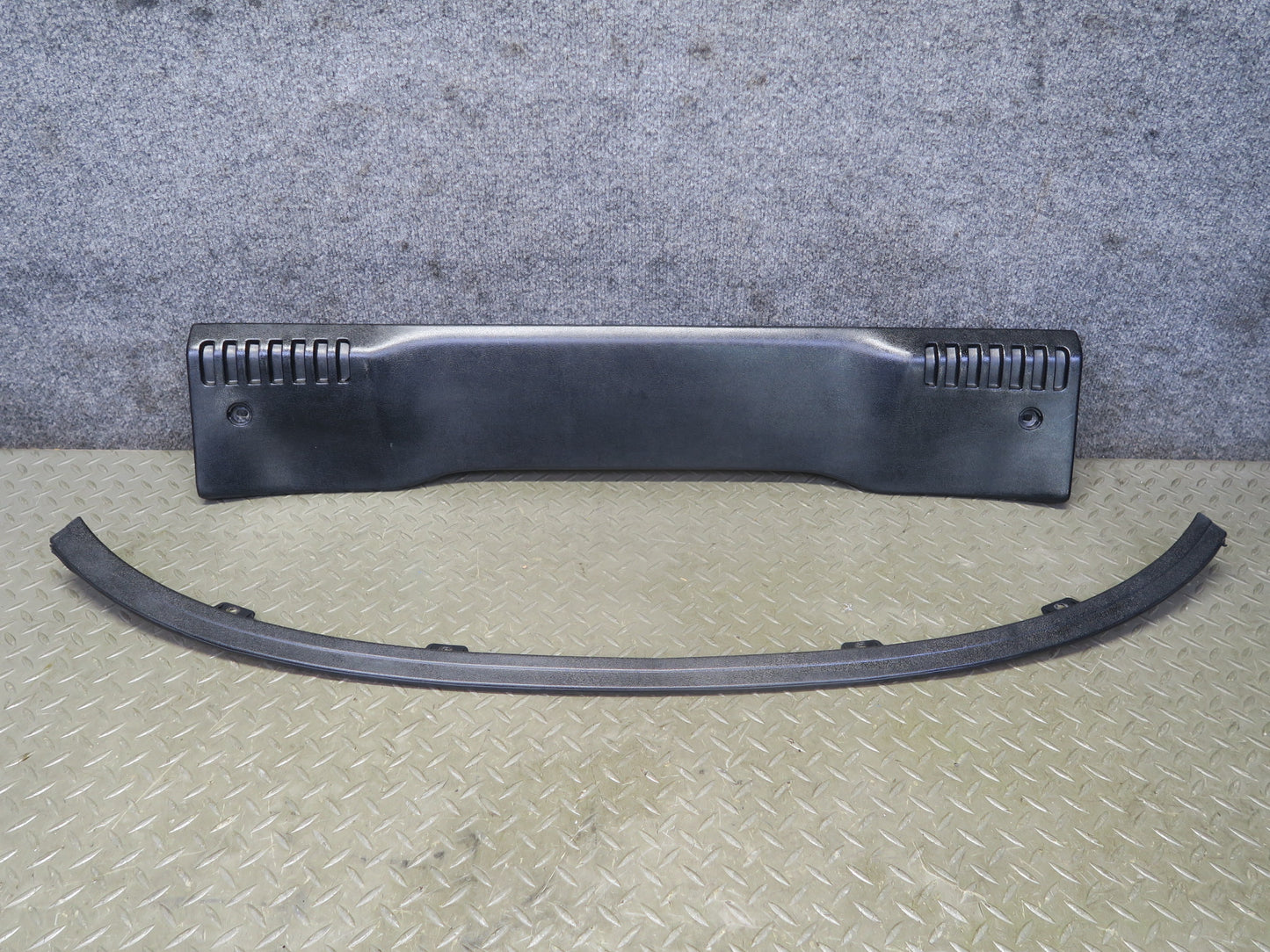 82-83 Datsun 280ZX S130 2+0 Front & Rear Headliner Trim Panel Black OEM