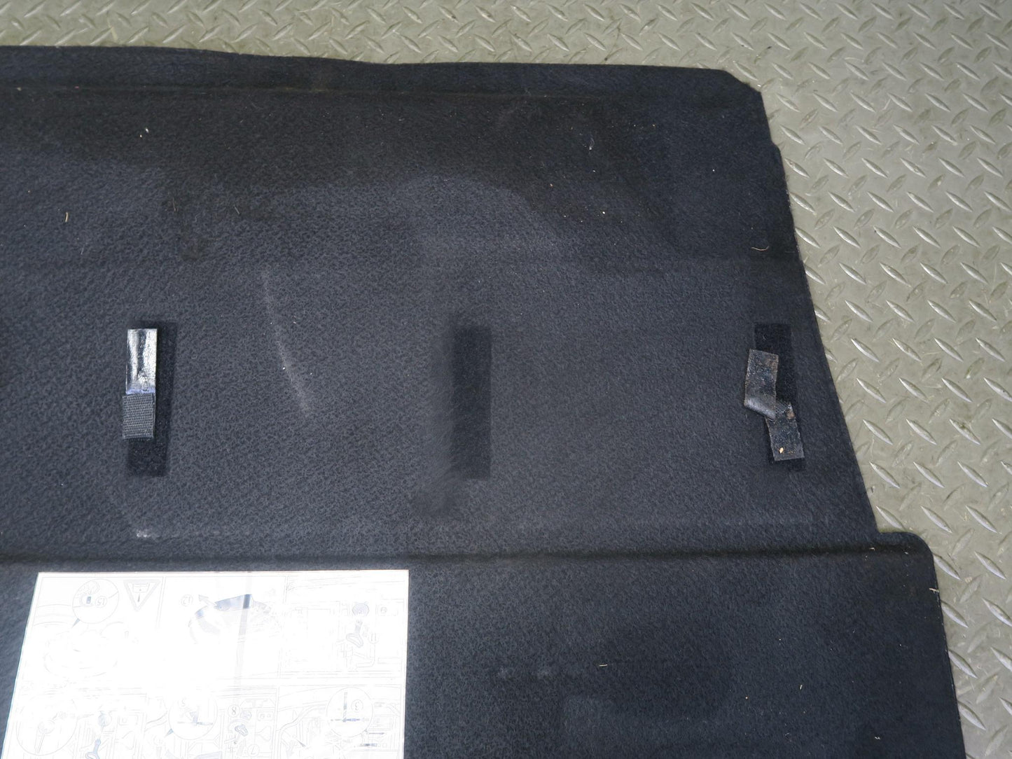 96-02 BMW E36/7 Z3 Roadster Rear Trunk Floor MAT Carpet Cover 8399299 OEM