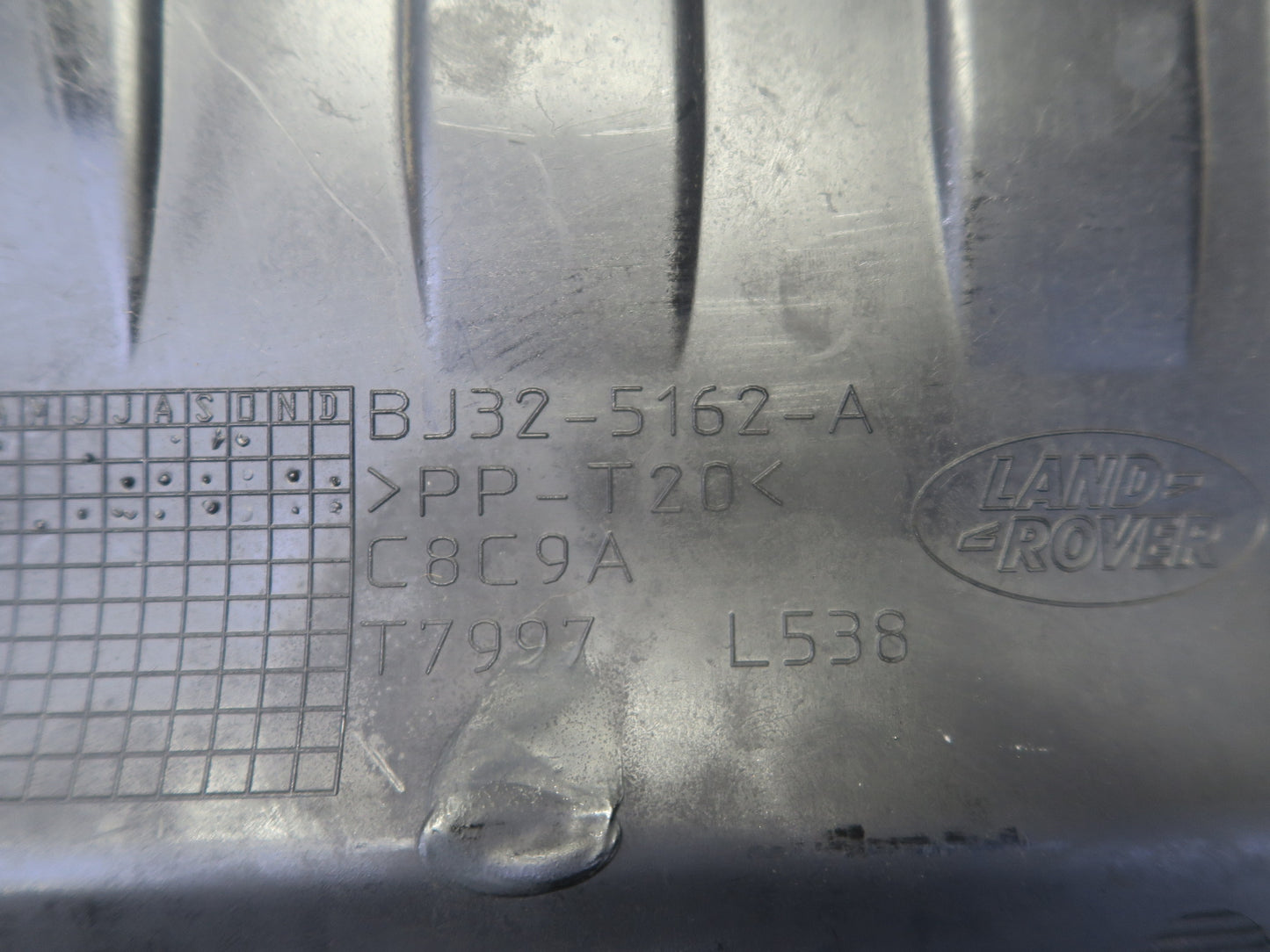 2012-2015 Range Rover Evoque L538 Battery Holder Tray Panel BJ32-5162-A