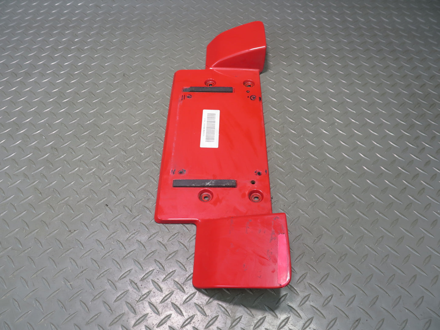 96-99 BMW E36/7 Z3 Rear License Plate Panel Mount Bracket RED 8397263 OEM