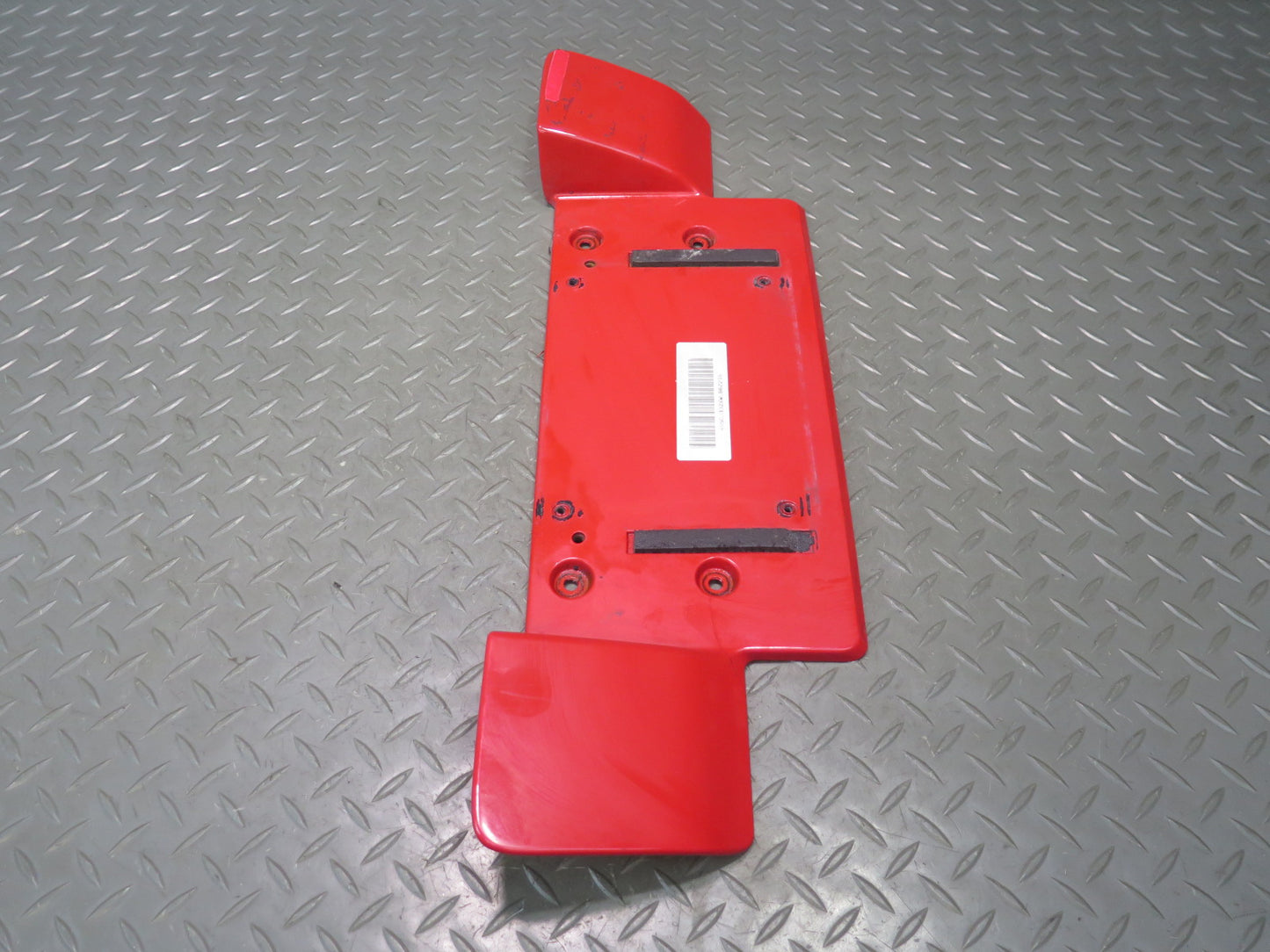 96-99 BMW E36/7 Z3 Rear License Plate Panel Mount Bracket RED 8397263 OEM