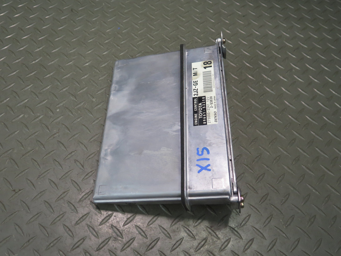 02-03 Lexus JCE10L IS300 3.0L 2JZGE M/T Sedan Engine ECU ECM Lock KEY Set OEM