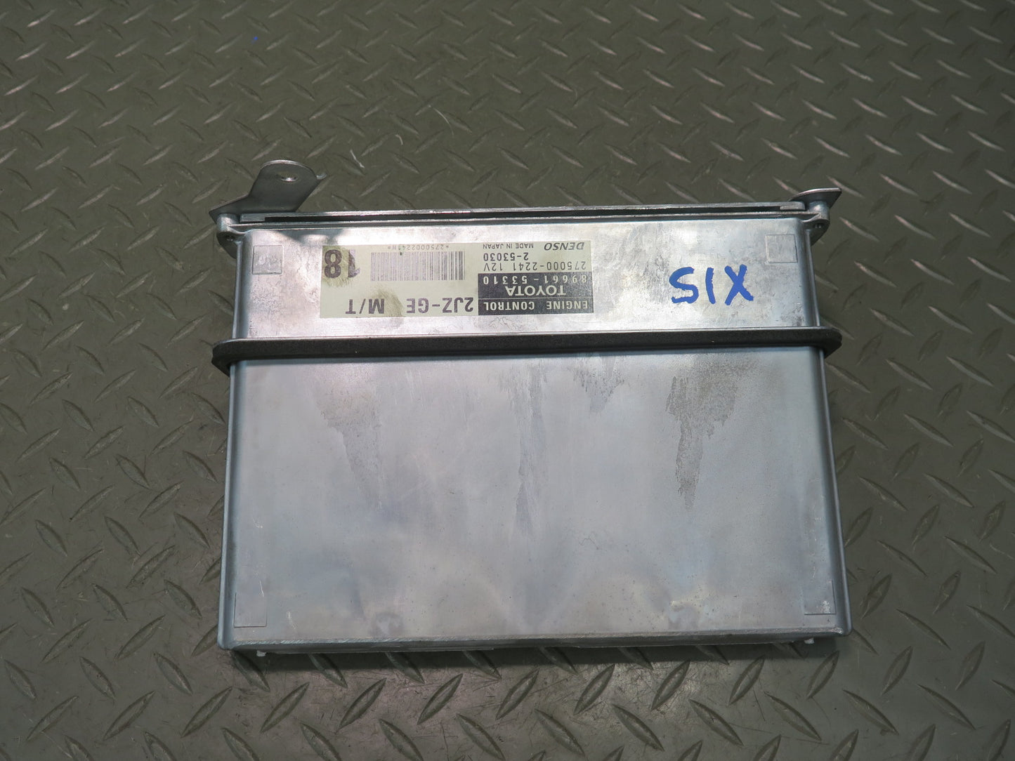 02-03 Lexus JCE10L IS300 3.0L 2JZGE M/T Sedan Engine ECU ECM Lock KEY Set OEM