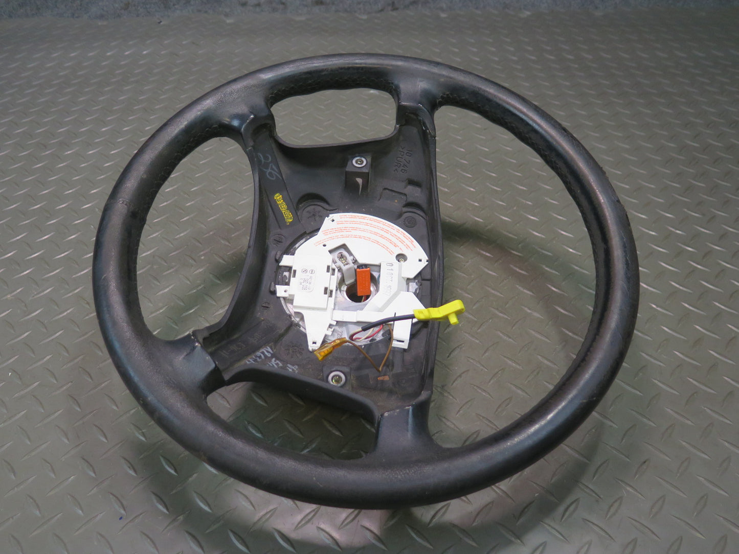 96-99 BMW E36/7 Z3 4 Spoke Leather Steering Black OEM