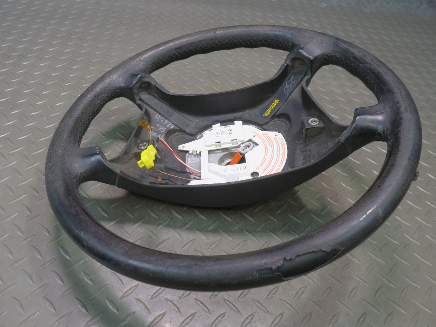 96-99 BMW E36/7 Z3 4 Spoke Leather Steering Black OEM