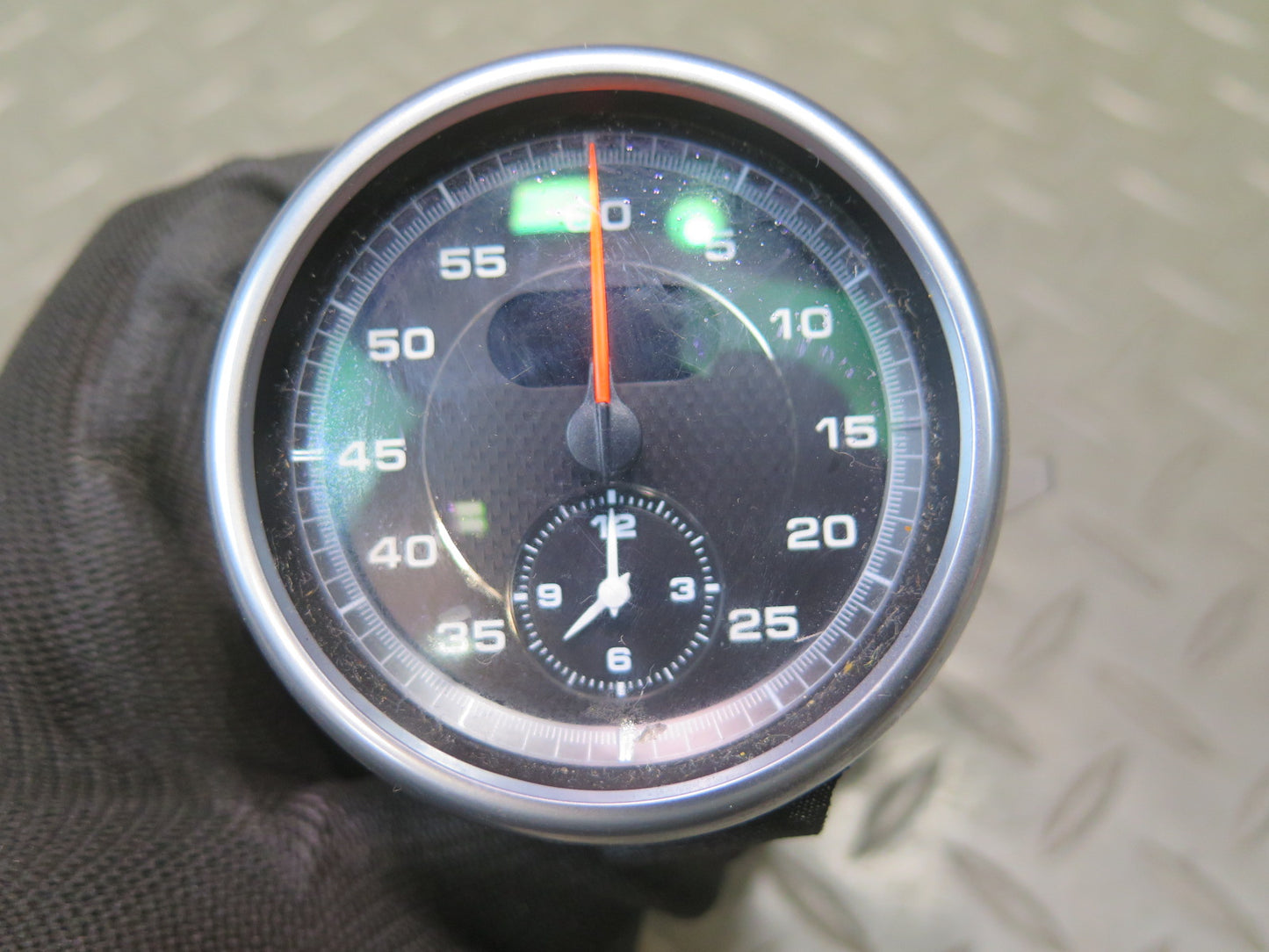 2011-2014 Porsche Cayenne 958 Dash Center Chrono Clock Unit 7P5919203