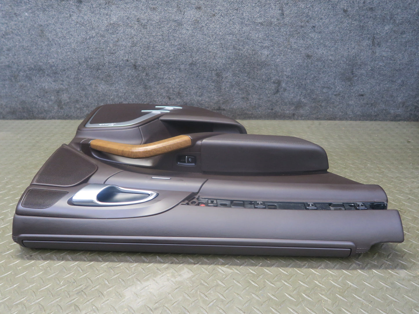 11-18 Porsche Cayenne 958 Rear Left Right Side Interior Door Panel W/ Shade Set