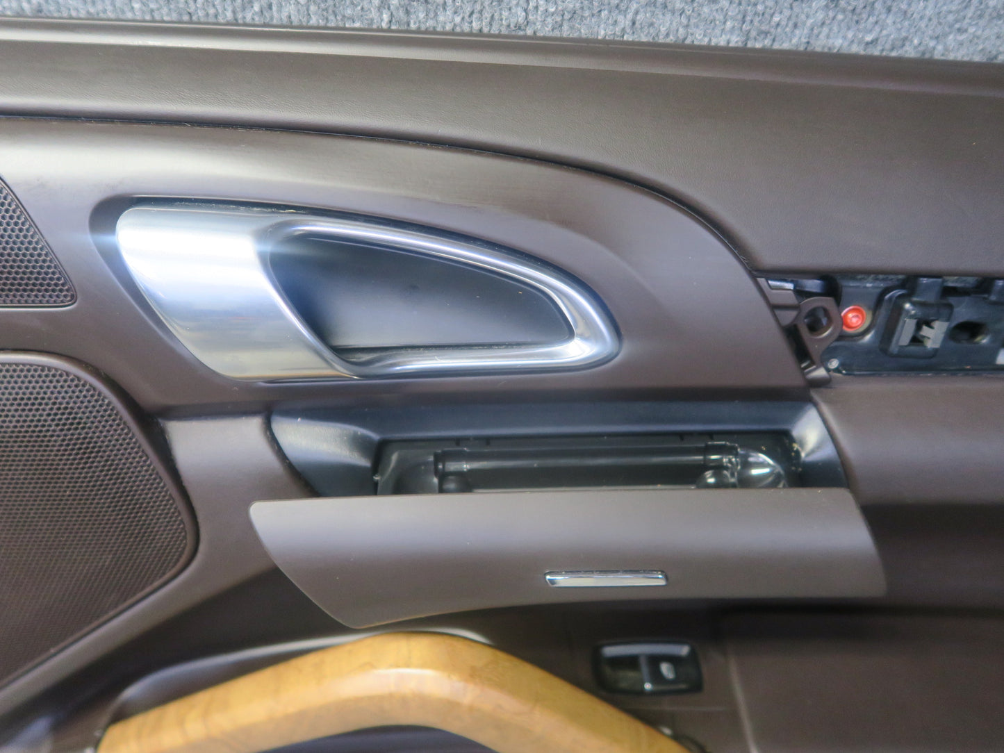 11-18 Porsche Cayenne 958 Rear Left Right Side Interior Door Panel W/ Shade Set