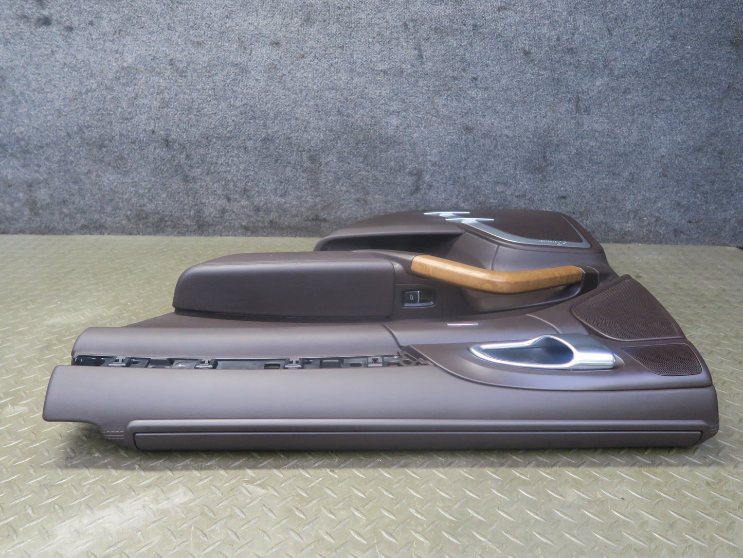 11-18 Porsche Cayenne 958 Rear Left Right Side Interior Door Panel W/ Shade Set