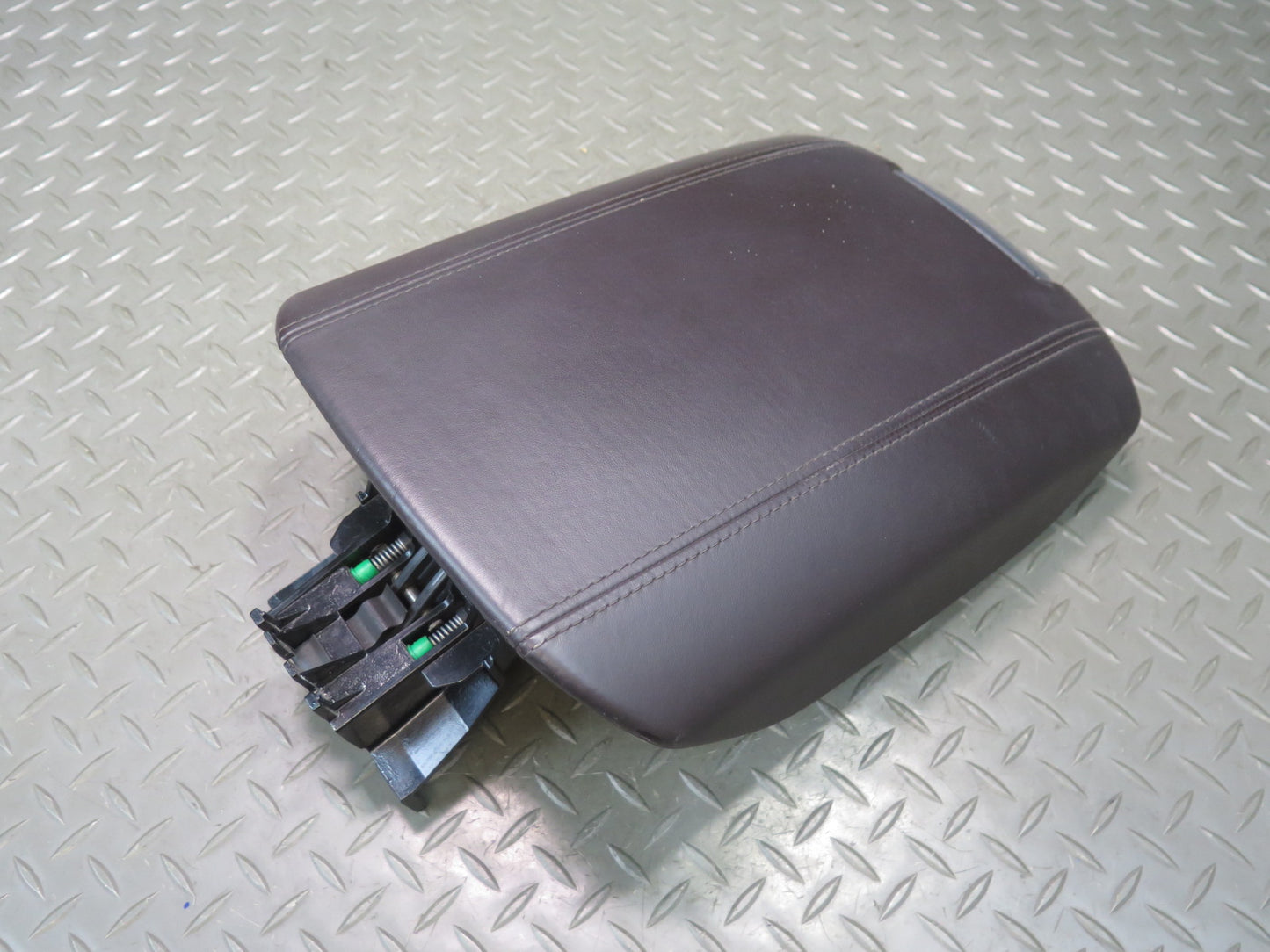 2011-2018 Porsche Cayenne 958 Center Console Lid Armrest Cover Leather Black