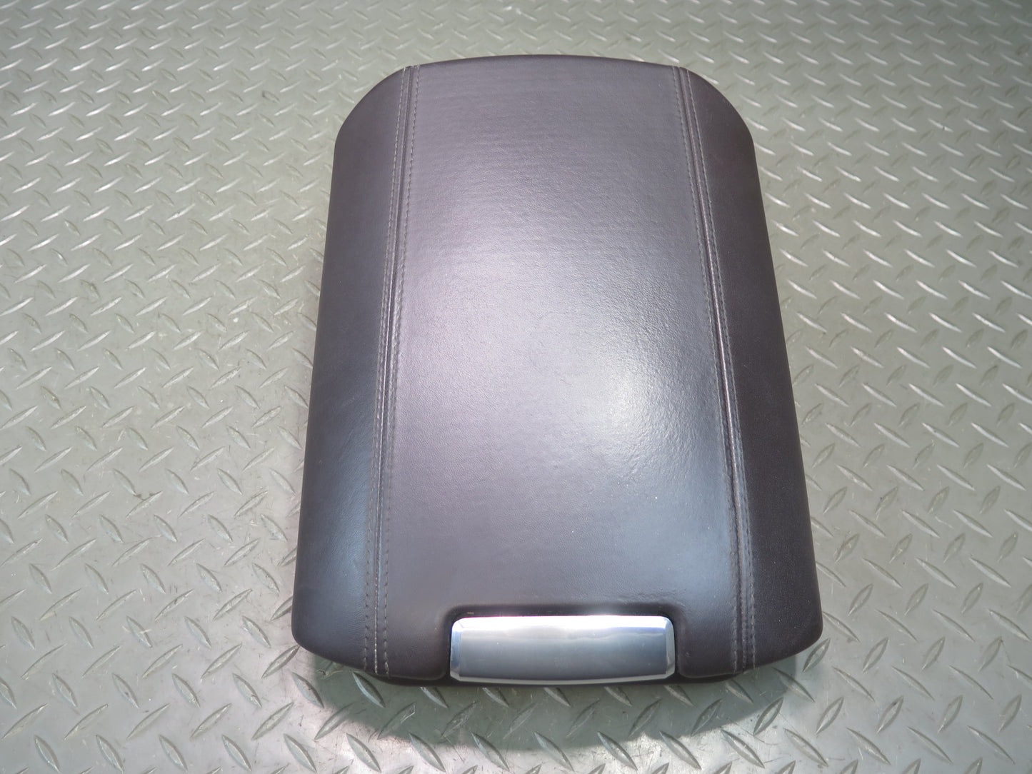 2011-2018 Porsche Cayenne 958 Center Console Lid Armrest Cover Leather Black