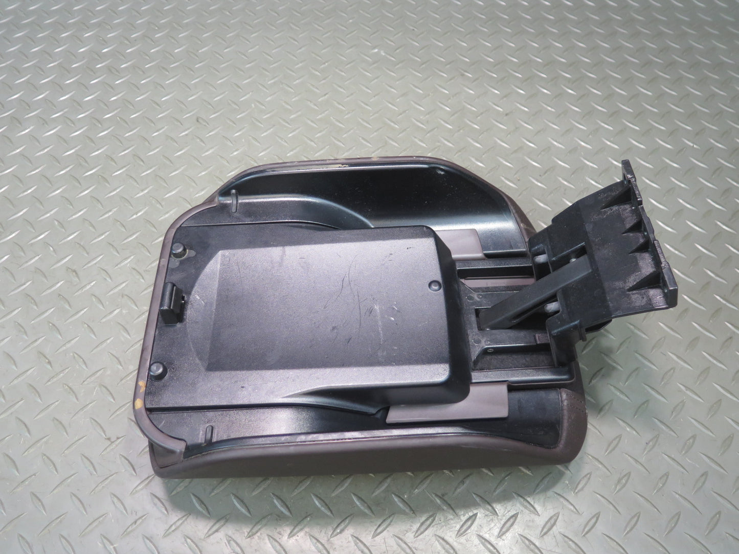 2011-2018 Porsche Cayenne 958 Center Console Lid Armrest Cover Leather Black