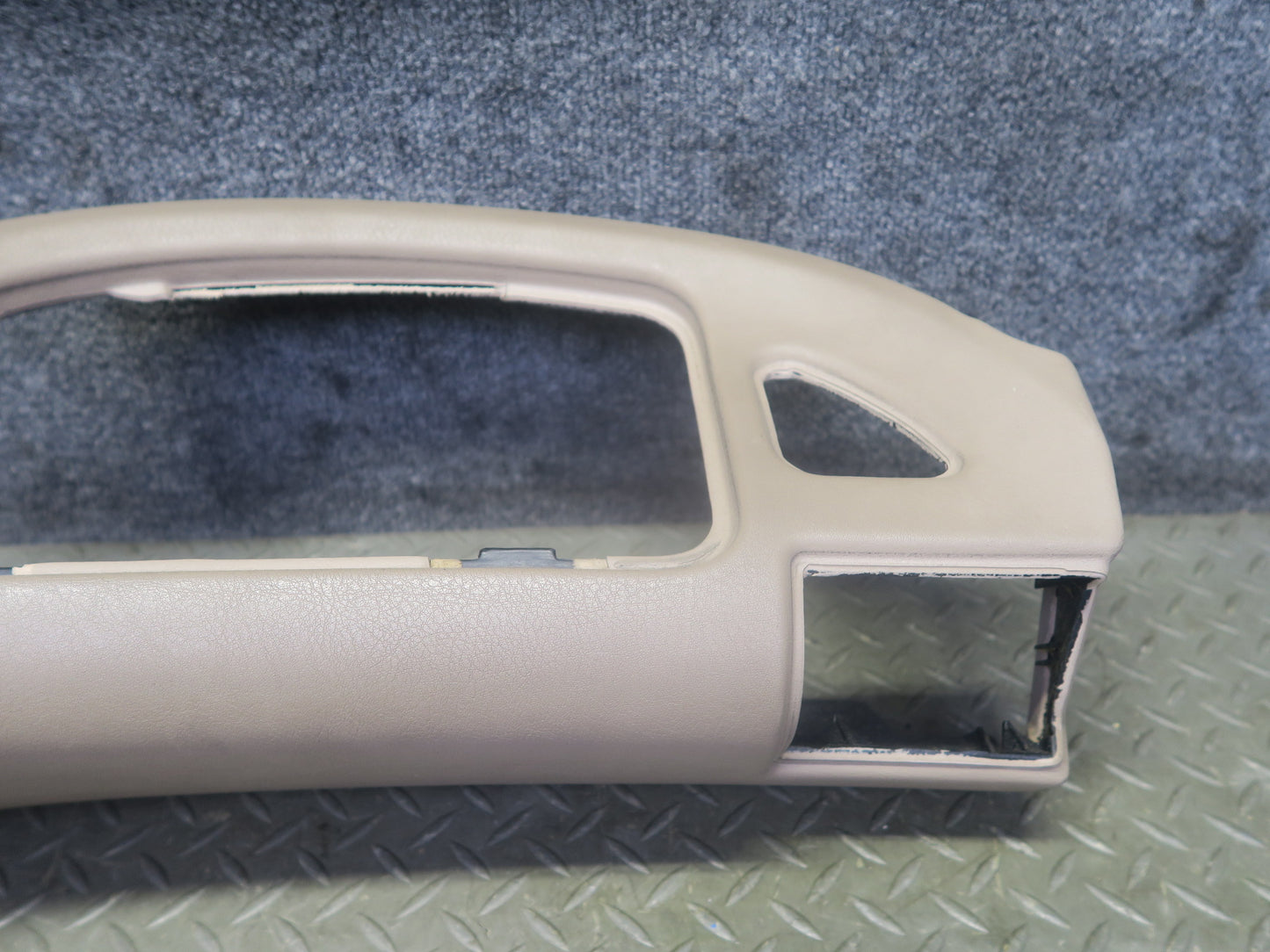 96-02 BMW E36/7 Z3 Right Dashboard Dash Trim Cover Panel Beige OEM