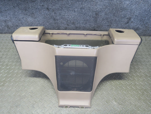 97-99 BMW E36/7 Z3 Roadster Rear Center Console Storage Subwoofer Box Beige OEM