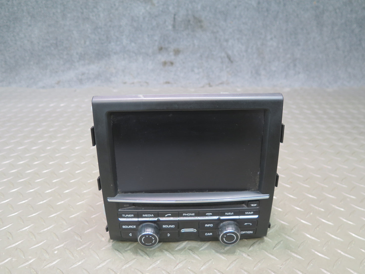 2012 Porsche Cayenne 958 CD Radio Receiver Navi Display Screen Monitor