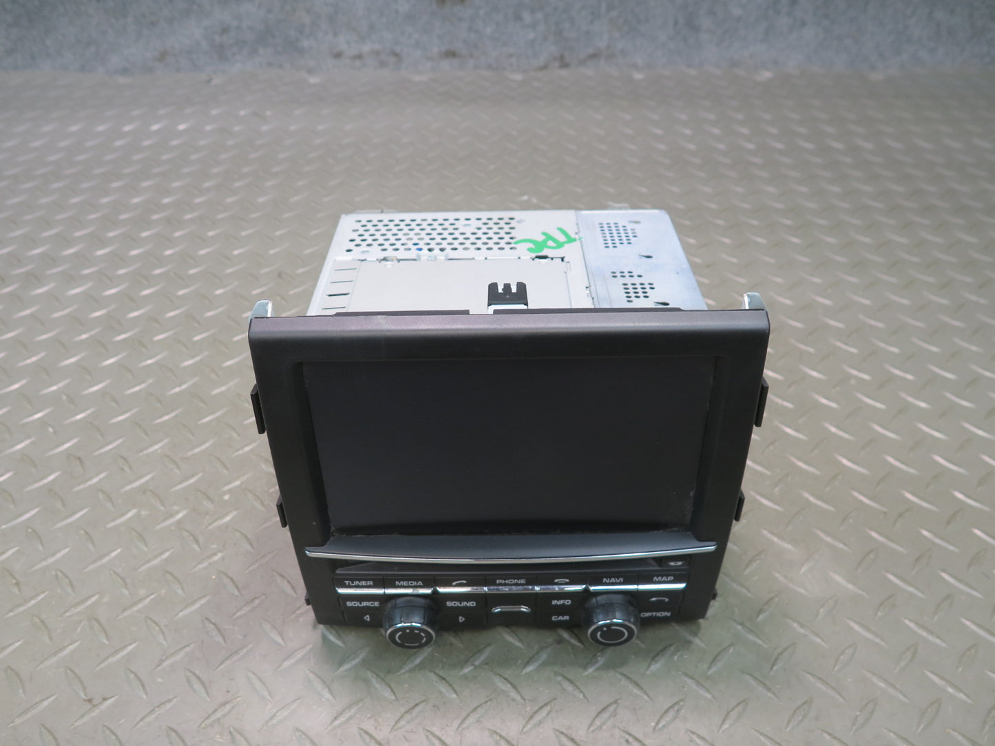2012 Porsche Cayenne 958 CD Radio Receiver Navi Display Screen Monitor