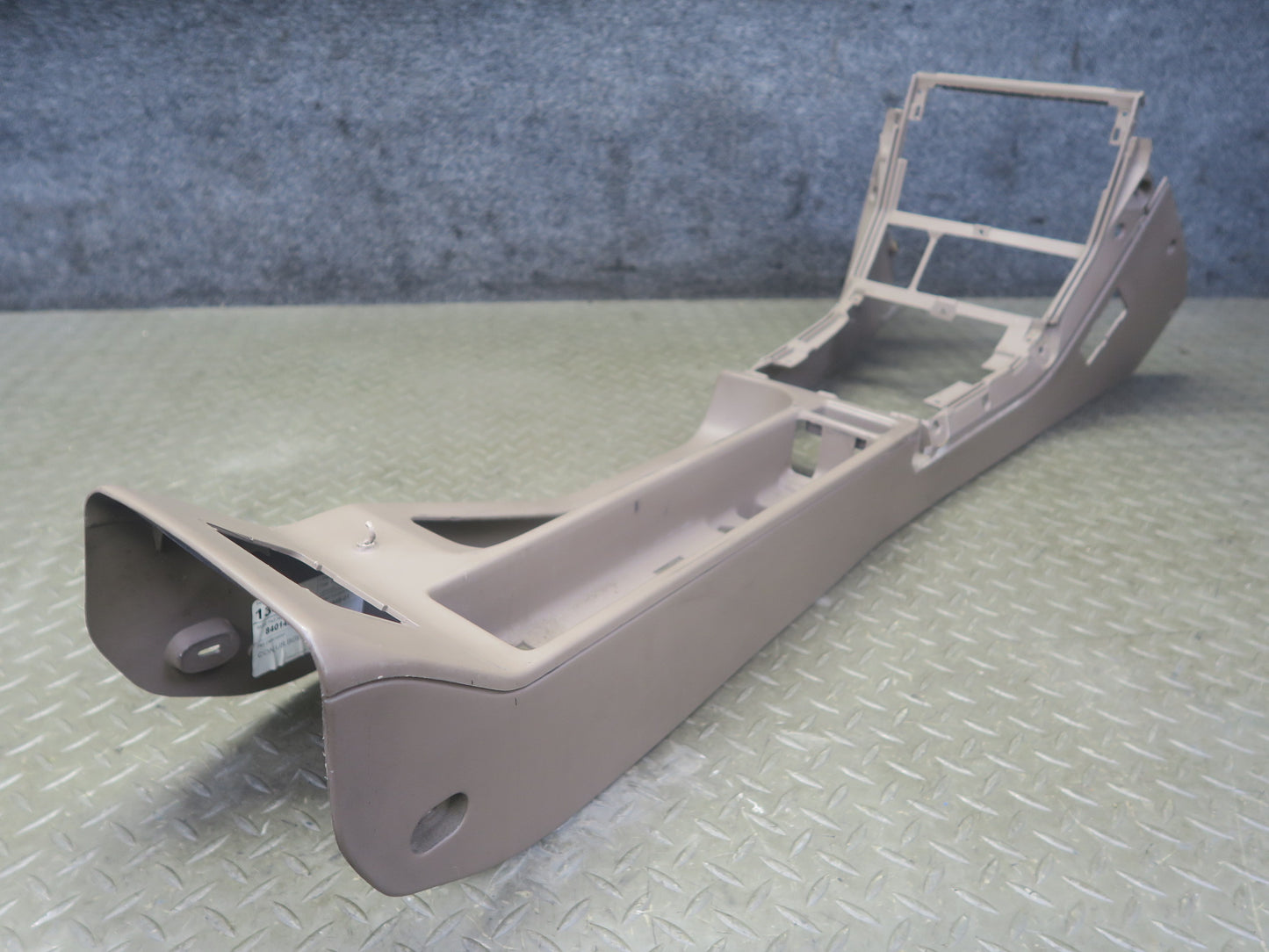96-02 BMW E36/7 Z3 Roadster Center Console Trim Cover Panel Beige 8397523 OEM