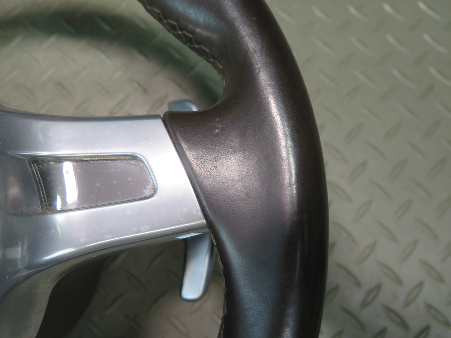 2011-2014 Porsche Cayenne 958 3-SPOKE Sport Steering Leather W/ Paddles Espresso